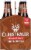 Clausthaler Dry Hopped Non Alcoholic Golden Amber Beer Perspective: left