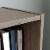Sauder Beginnings ® Small 3-Shelf Bookcase in Silver Sycamore Perspective: left