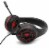 Renewgoo DEATHSTAR Pro Gaming Headset Mic, PS4, PC, Xbox, Switch, Laptops, Red Perspective: left