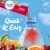 Crystal Light Zero Sugar Fruit Punch Drink Mix Packets Perspective: left