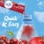 Crystal Light Cherry Pomegranate Naturally Flavored Powdered Drink Mix Perspective: left