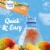 Crystal Light Peach Mango Powdered Drink Mix Perspective: left