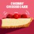 Jell-O No Bake Cherry Cheesecake Dessert Kit with Cherry Topping, Filling Mix & Crust Mix, Box Perspective: left