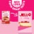 Jell-O No Bake Strawberry Cheesecake Dessert Kit Perspective: left