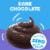 Jell-O Dark Chocolate Sugar Free Pudding Cups Snack Perspective: left