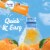Crystal Light Citrus Naturally Flavored Powdered Drink Mix with Caffeine Perspective: left