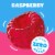 Jell-O Raspberry Sugar Free Jello Cups Gelatin Snack Perspective: left
