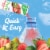 Crystal Light Pure Strawberry Kiwi Powdered Drink Mix Perspective: left