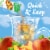 Crystal Light Pure Peach Iced Tea Naturally Flavored Powdered Drink Mix Perspective: left