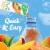 Crystal Light Pure Tangerine Mango Powdered Drink Mix Perspective: left