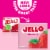 Jell-O Strawberry Gelatin Dessert Mix Perspective: left