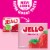 Jell-O Strawberry Gelatin Dessert Mix Perspective: left
