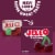 Jell-O Black Cherry Gelatin Dessert Mix Perspective: left