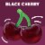 Jell-O Black Cherry Artificially Flavored Gelatin Dessert Mix, Box Perspective: left
