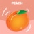 Jell-O Peach Gelatin Dessert Mix Perspective: left