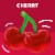 Jell-O Cherry Artificially Flavored Gelatin Dessert Mix, Family Size, Box Perspective: left