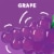 Jell-O Grape Artificially Flavored Gelatin Dessert Mix, Family Size, Box Perspective: left