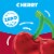 Jell-O Cherry Artificially Flavored Zero Sugar Low Calorie Gelatin Dessert Mix, Box Perspective: left