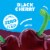 Jell-O Black Cherry Artificially Flavored Zero Sugar Low Calorie Gelatin Dessert Mix, Box Perspective: left