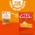 Jell-O No Bake Pumpkin Style Pie Dessert Kit with Filling Mix & Crust Mix Perspective: left