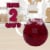 Kool Aid Unsweetened Black Cherry Red Powdered Soft Drink Mix Packet Perspective: left