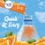 Crystal Light Classic Orange Naturally Flavored Powdered Drink Mix, On-the-Go-Packets Perspective: left
