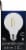 GE 6.5-Watt (60-Watt) Decorative Globe Soft White LED G25 Light Bulb Perspective: left