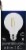 GE 6.5-Watt (60-Watt) Decorative Globe Soft White LED G25 Light Bulb Perspective: left