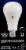 GE 15-Watt (100-Watt) A21 LED Light Bulbs Perspective: left
