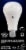 GE 15-Watt (100-Watt) A21 LED Light Bulbs Perspective: left