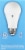 GE 15-Watt LED Daylight Low Energy Light Bulbs Perspective: left