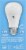 GE 10-Watt (60-Watt) A19 LED Light Bulb Perspective: left
