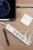 GE 4-Outlet and Dual USB Charging Surge Protector - White Perspective: left