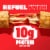 Hot Pockets Pepperoni Pizza Italian Style Seasoned Crust Frozen Snack Perspective: left