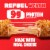 Hot Pockets Four Cheese Pocket Pizza Snack Air Fryer Frozen Sandwiches Perspective: left