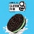 OREO Gluten Free Mint Creme Chocolate Sandwich Cookies Perspective: left