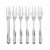 Towle Living Forged Olivia Flatware Set Perspective: left