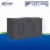 Suncast 50 Gallon Medium Resin Outdoor Storage Deck Box with Lid, Peppercorn Perspective: left