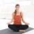 Bollinger® Classic No-Slip Yoga Mat - Titanium Perspective: left