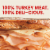 Hillshire Farm Ultra Thin Sliced Honey Roasted Turkey Breast Sandwich Meat Perspective: left