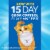 Fresh Step Odor Shield Clumping Litter and Cat Litter Odor Eliminator Perspective: left