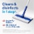 Clorox Disinfecting Rain Clean Wet Mopping Cloths Refills Perspective: left