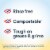 Clorox Simply Lemon Compostable Cleaning Wipes Perspective: left