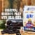 Kingsford Miller Lite Beercoal Charcoal Briquettes Made with Real Beer, 16 Pounds Perspective: left