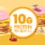 Lunchables Ham & American Cheese Cracker Stacker Kids Lunch Meal Kit Perspective: left