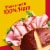 Oscar Mayer Deli Fresh Black Forest Uncured Ham Thin Sliced Lunchmeat Perspective: left