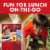 Lunchables Pepperoni Kabobbles Meal Kit Perspective: left