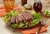 AdapTable Meals® Smokey Bourbon Sirloin Beef Steaks Perspective: left