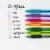 Zebra Z-Grip Retractable Ballpoint 1.0mm Assorted 5pk Perspective: left