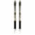 F-301 Ballpoint Stainless Steel Retractable Pen, Bold Point, 1.6mm, Black Ink, 2-Count Perspective: left